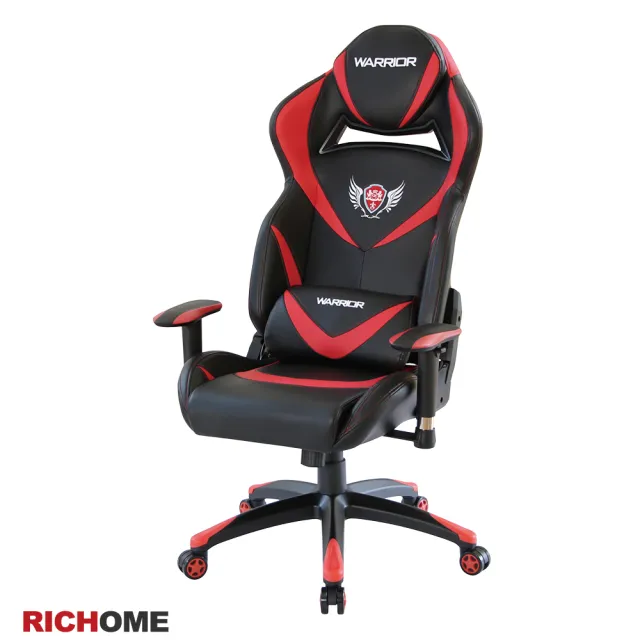 【RICHOME】F1極速賽車椅/電競椅/電腦椅/辦公椅/工作椅/旋轉椅(人體工學設計)