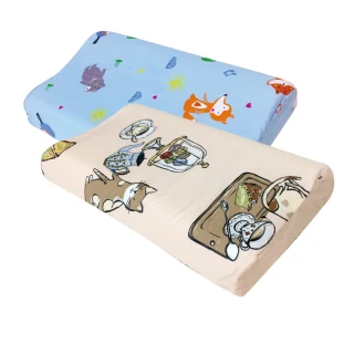 【Novaya 諾曼亞】《微笑寶貝》恆溫水冷凝膠人體工學兒童枕(9款)