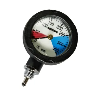 【AQUATEC】潛水殘壓單錶 具夜間螢光顯示(PG-400M)