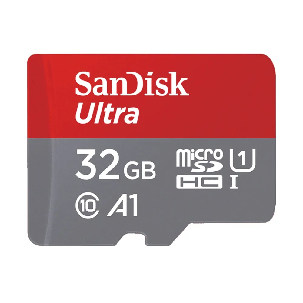【SanDisk 晟碟】Ultra 32GB microSDHC A1 記憶卡120MB/s(平行輸入)