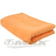 【OMAX】台製超細纖維大浴巾-橘色-1入