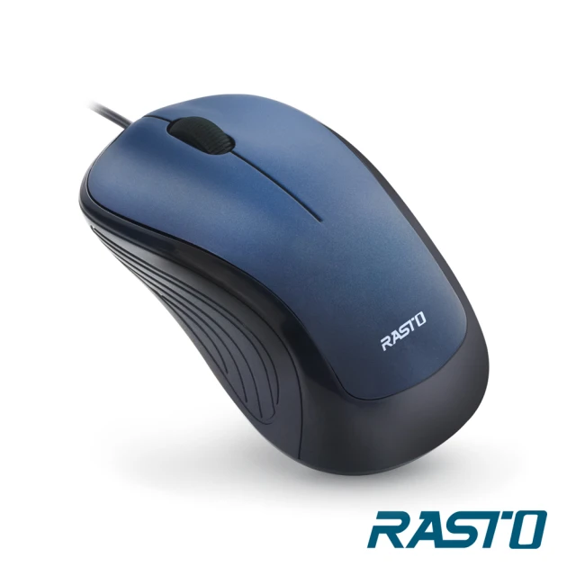 【RASTO】RM3 羽。超靜音有線光學滑鼠