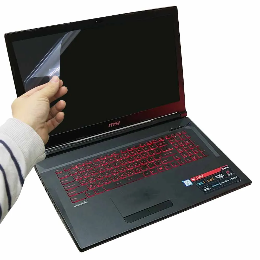 【Ezstick】MSI GL73 8RC 靜電式筆電LCD液晶螢幕貼(可選鏡面或霧面)