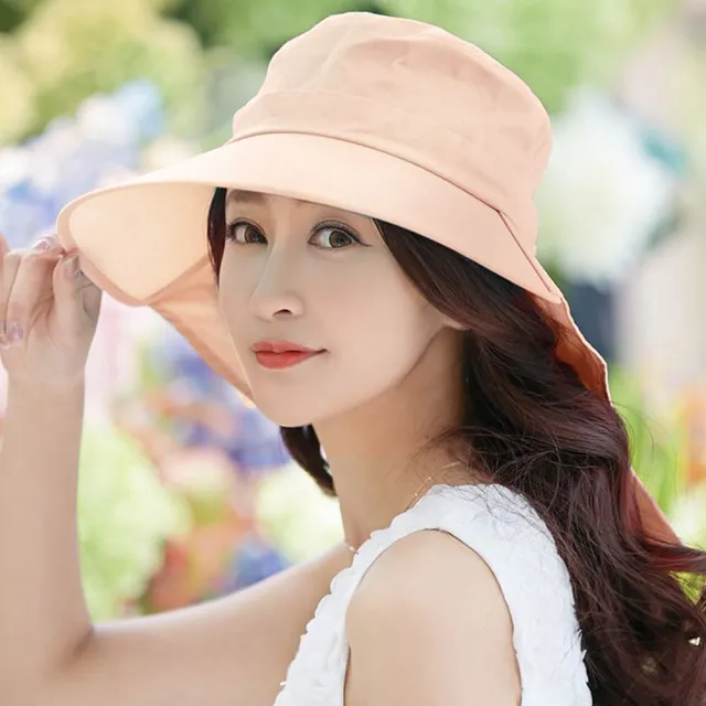 【幸福揚邑】日韓優雅抗UV防紫外線好收納遮陽帽(多款任選)