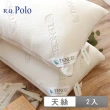 【R.Q.POLO】奧地利天絲舒柔枕 台灣製-枕頭枕芯(2入)