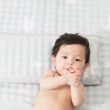 【Lolbaby】Hi Jell-O涼感蒟蒻嬰兒兒童枕頭_防水隔尿款(海星星)