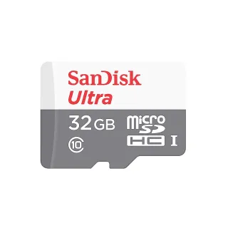 【SanDisk 晟碟】Ultra microSD UHS-I 32GB 記憶卡-白 公司貨 100MB