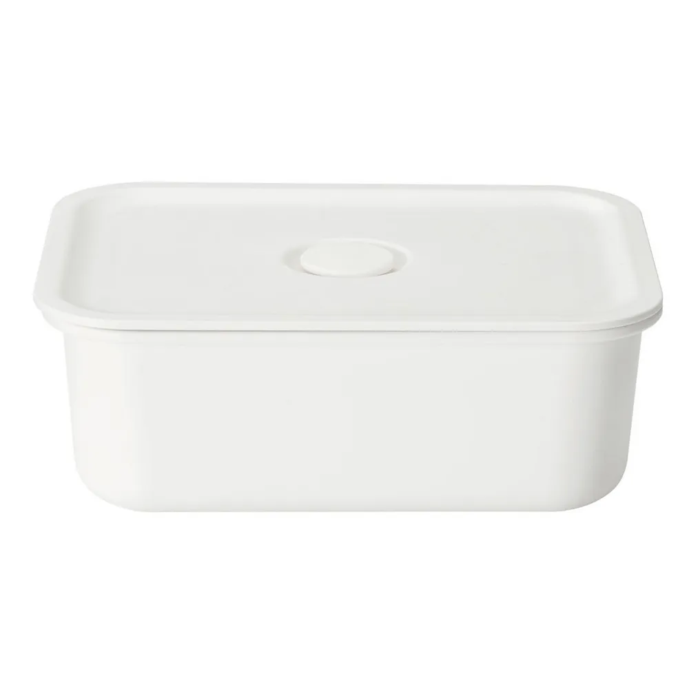 【MUJI 無印良品】聚丙烯密閉式便當盒/長方形/325ml