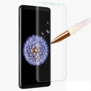 【YANG YI 揚邑】Samsung Galaxy S9+ 6.2吋 滿版軟膜3D曲面防爆抗刮保護貼