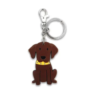 【加拿大 foufou】鑰匙圈- 巧克力拉不拉多犬 CHOCOLATE LABRADOR