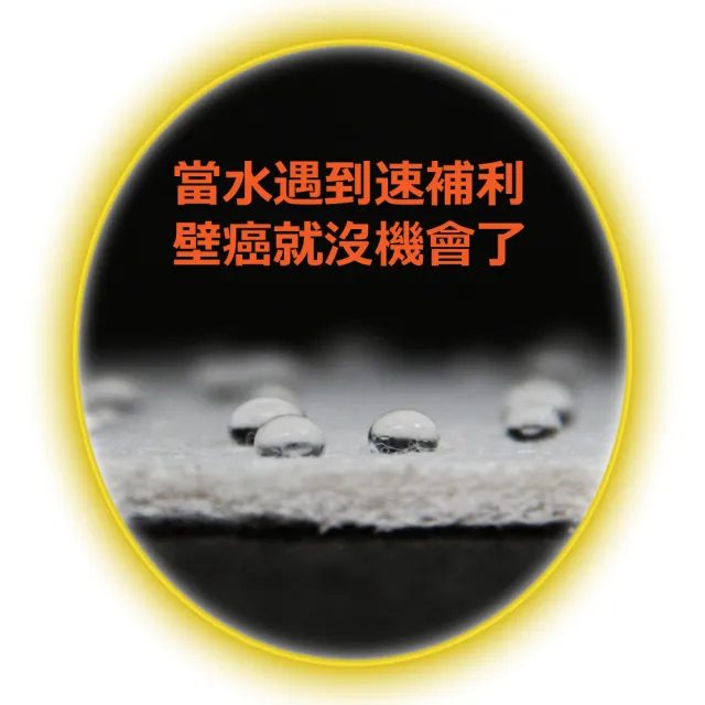 【SUPERGELLY】速補利壁癌防霉防水抗裂修復劑10條-2折特價(修補 贈送毛刷 台灣製造 無毒 無甲醛)