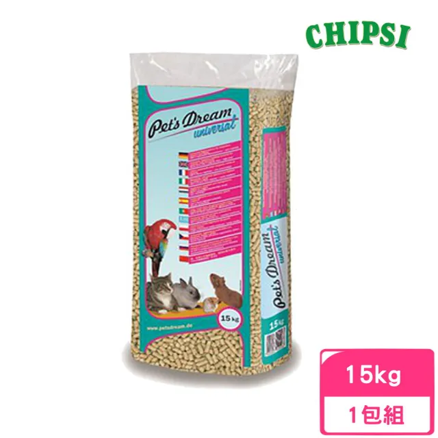 【CHIPSI】JRS德國 Pet′s Dream 高效能環保木屑砂 15kg(J001-4)