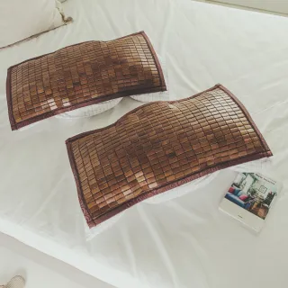 【絲薇諾】日風炭化專利麻將枕墊/1入(3D立體透氣網墊款)