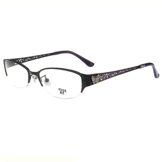 【ANNA SUI 安娜蘇】蝴蝶鏤空藤蔓奢華造型光學眼鏡(三色-AS185)