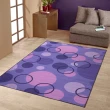 【范登伯格】比利時 炫彩普普風地毯(150x200cm/紫款)