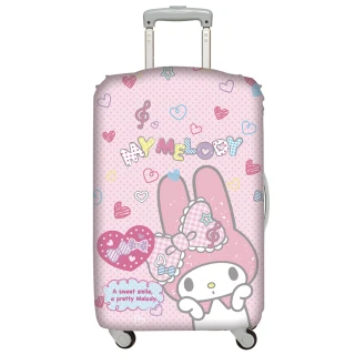 【LOQI】行李箱外套 / 美樂蒂 粉紅 LMMM02(M號)