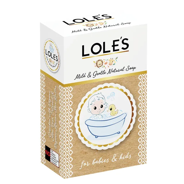 即期品【LOLE’S】溫和敏感性肌膚專用保濕皂 100g(效期:2025/5/31)