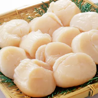 【三頓飯】日本北海道2S生食級干貝(原裝2盒_32-40顆/1kg/盒)