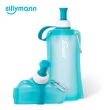 【韓國sillymann】100%簡約便攜捲式鉑金矽膠水瓶-550ml(3色)