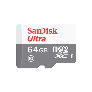 【SanDisk】Ultra microSD UHS-I 記憶卡64GB(公司貨)