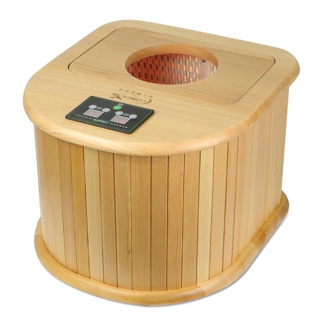 【Concern 康生】加拿大原木D型圓弧小桑拿桶 CON-SN302(桑拿屋 足浴桶 乾式泡腳機)
