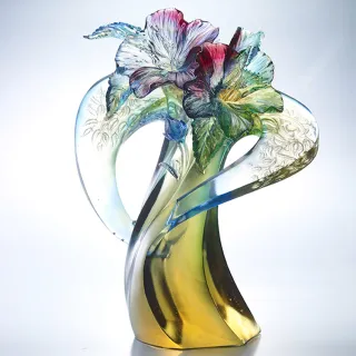 【tittot 琉園】精彩綻放 擺飾(送禮/琉璃/禮物/玻璃/水晶/藝術品/擺飾/禮贈/企業/)