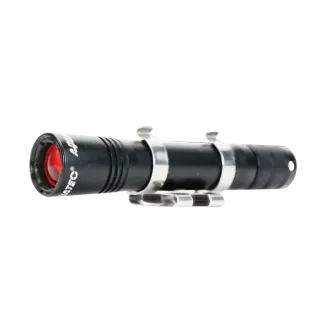 【AQUATEC】LED-1700R 潛水面鏡燈頭燈 防水120米 6000 Mcd 黑色(潛水頭燈 面鏡頭燈 潛水攝影燈)