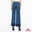 【BRAPPERS】女款 Boy Friend Jeans系列-中高腰寬直筒褲(藍)