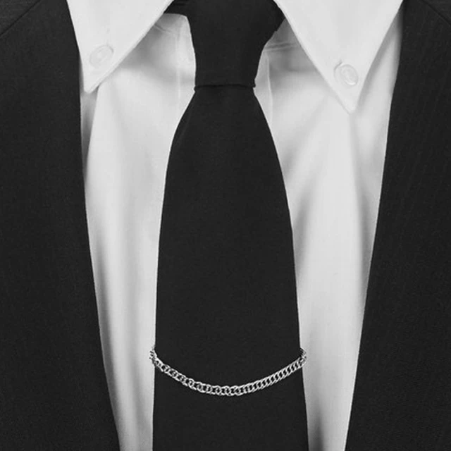 【拉福】男仕專用襯衫領帶鍊領扣鍊子(可選色)