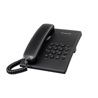 【Panasonic 國際牌】經典有線電話-黑(KX-TS500)