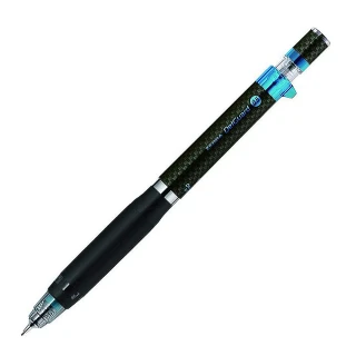 【ZEBRA斑馬文具】P-MA88-CD-CABL  DelGuard Type-ER  不易斷芯自動鉛筆-0.5(碳纖藍)