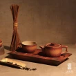 【LohasPottery 陸寶】對弈系列 楚河漢界茶盤(棋盤造型茶盤 獨特的藝術魅力)