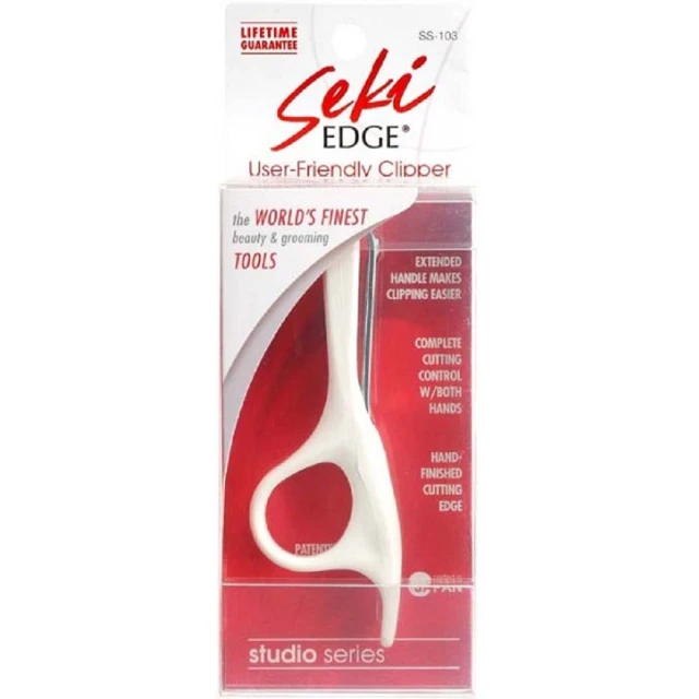【日本綠鐘 SekiEDGE】日本GB綠鐘SekiEdge不銹鋼專利安全指甲刀(SS-103)