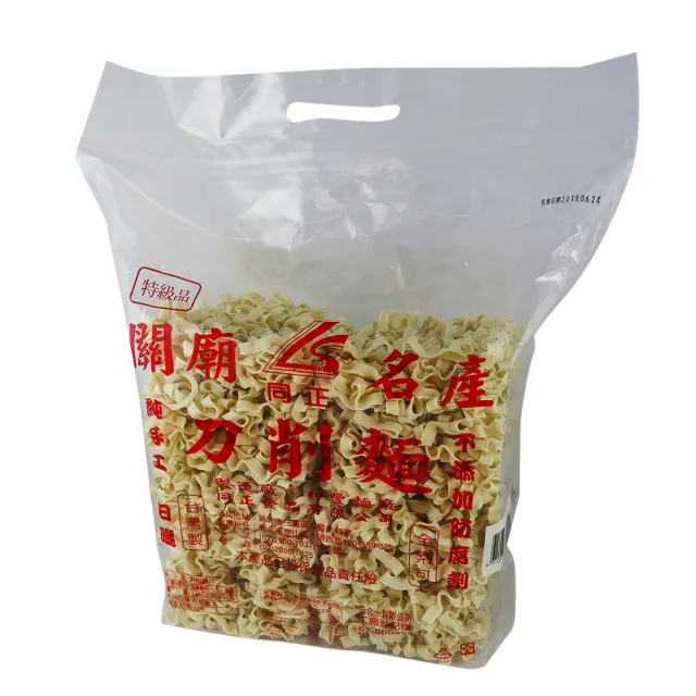 【同正】關廟刀削麵1200g