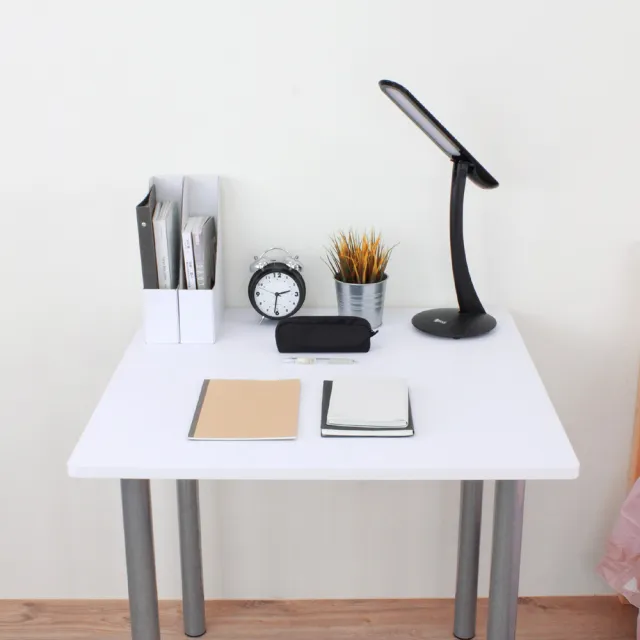 【美佳居】寬80公分-方形書桌/餐桌/工作桌/電腦桌-PVC防潮材質(多色可選)