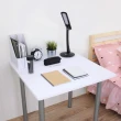 【美佳居】寬80公分-方形書桌/餐桌/工作桌/電腦桌-PVC防潮材質(多色可選)