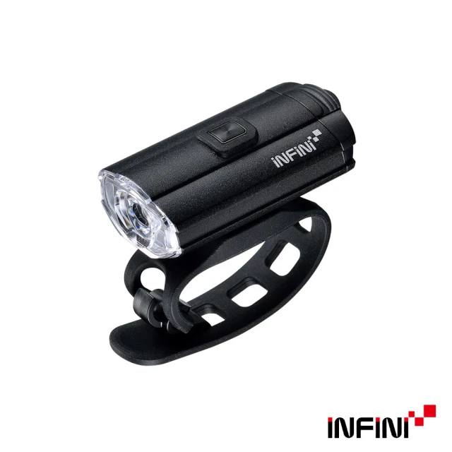 【INFINI】TRON 100 I-280P 白光USB充電式前燈(黑色)