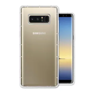 【YANG YI 揚邑】Samsung Galaxy Note 8 6.3吋 氣囊式防撞耐磨不黏機清透空壓殼