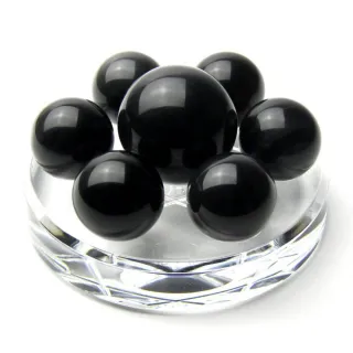 【開運工場】8cm黑曜石避邪能量七星陣