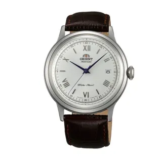 【ORIENT 東方錶】ORIENT 東方錶 DATEⅡ 機械錶 皮帶款 FAC00009W 銀色 - 40.5mm(FAC00009W)