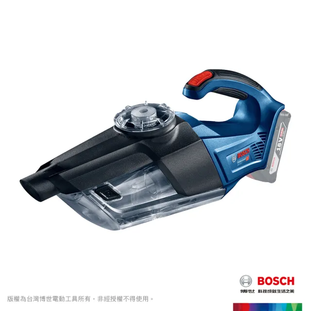 【BOSCH 博世】18V 鋰電雙渦流吸塵器_空機(GAS 18V-1)