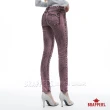 【BRAPPERS】女款 新美腳ROYAL系列-中低腰彈性霓虹單寧窄管褲(粉)