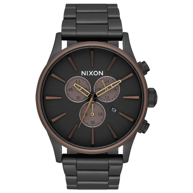 NIXON The SENTRY CHRONO 藍調搖滾潮流運動腕錶(A3862786)