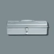 【TRUSCO】山型單層工具箱-槍銀(Y-350-SV)