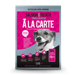 【阿拉卡特】敏感肌膚犬-鮭魚低穀配方 1.5kg