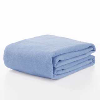 【日本桃雪】日本製原裝進口飯店超大浴巾(藍色  鈴木太太公司貨)