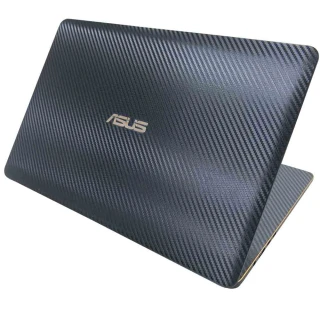 【Ezstick】ASUS ZenBook Pro 15 UX580 GE 黑色立體紋機身貼(含上蓋貼、鍵盤週圍貼、底部貼)