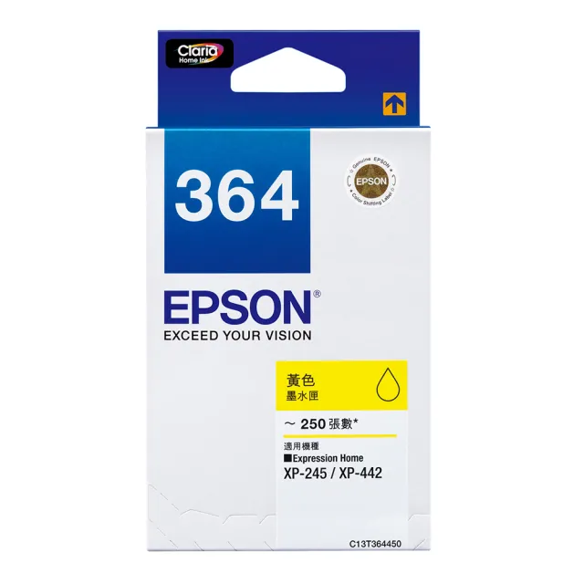 【EPSON】1黑3彩墨水組★T364 1黑3彩墨水匣