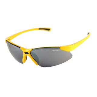 【MOLA】摩拉運動太陽眼鏡墨鏡 UV400 防紫外線 跑步高爾夫戶外登山(1400Y 超輕 男女)
