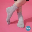 【Footer除臭襪】單色逆氣流運動氣墊襪-男款-全厚底(T11L-淺灰)